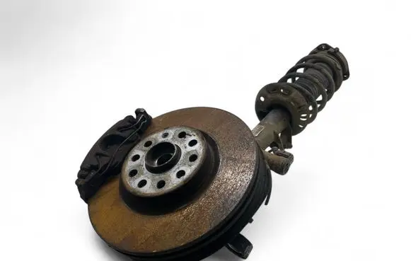 Volkswagen PASSAT B7 Front shock absorber/damper 3C0413031D