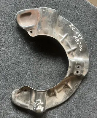 Mercedes-Benz EQA Front brake disc dust cover plate A2472410220
