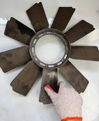 Mercedes-Benz E W124 Fan impeller 1162052406