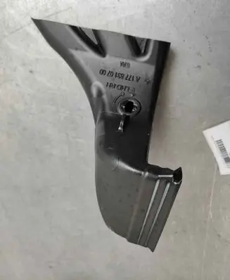 Cabin air duct channel