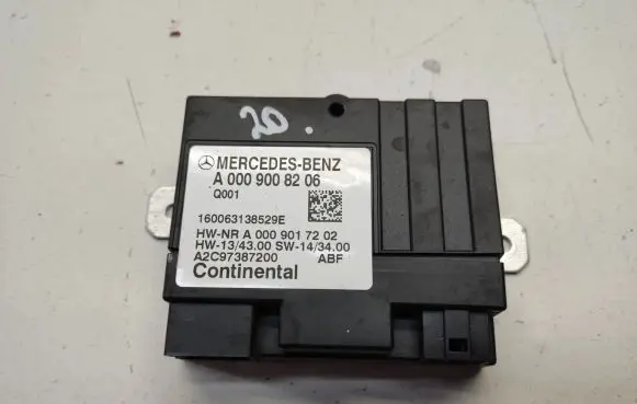 Mercedes-Benz Vito Viano W447 Fuel injection pump control unit/module A0009008206 A0009017202