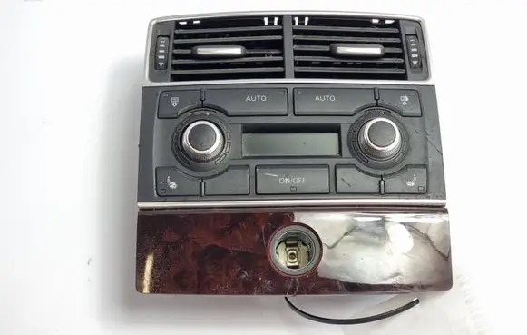 Audi A8 S8 D3 4E Climate control/heater control trim 4E0819203
