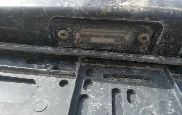 Volkswagen Tiguan Number plate light