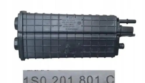 Active carbon filter fuel vapour canister