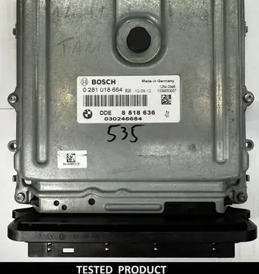 BMW 5 F10 F11 Engine control unit/module ECU 8518636 030246684 0281018664