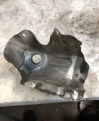 Opel Grandland X Exhaust heat shield 9809695280
