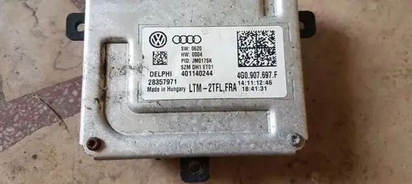 Audi A7 S7 4K8 Voltage converter/converter module 4G0907697F