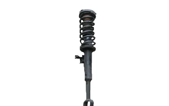 Front shock absorber with coil spring