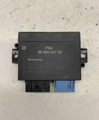 Peugeot 3008 I Parking PDC control unit/module 9666663780