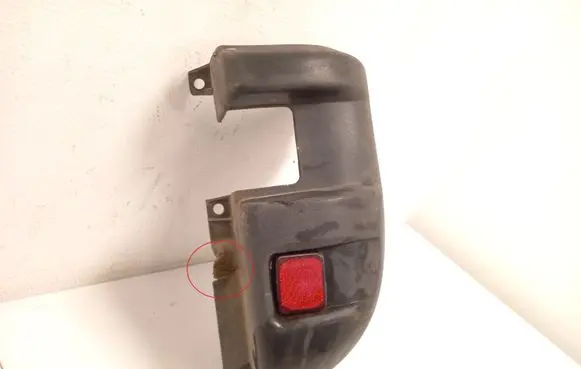 Iveco Daily 4th gen Rear bumper corner part panel trim 500326836