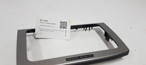 Volkswagen PASSAT B6 Radio/GPS head unit trim 3C0919234
