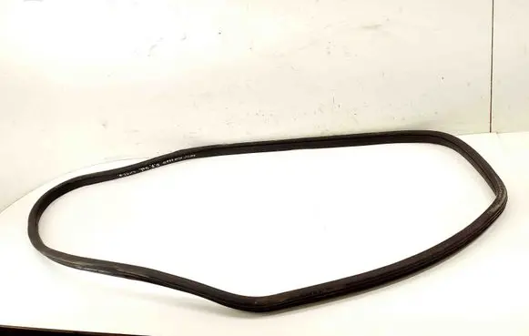 Rubber seal rear door