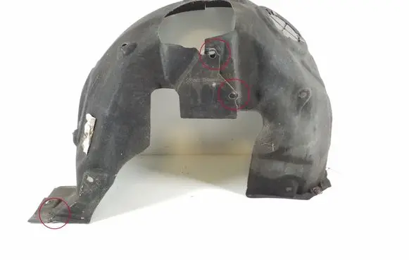 Mini Cooper Countryman R60 Front wheel arch liner splash guards 51719807829
