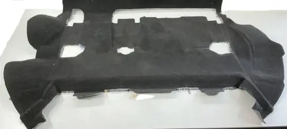 Cadillac Escalade IV Rear floor carpet liner 13230320 22885607