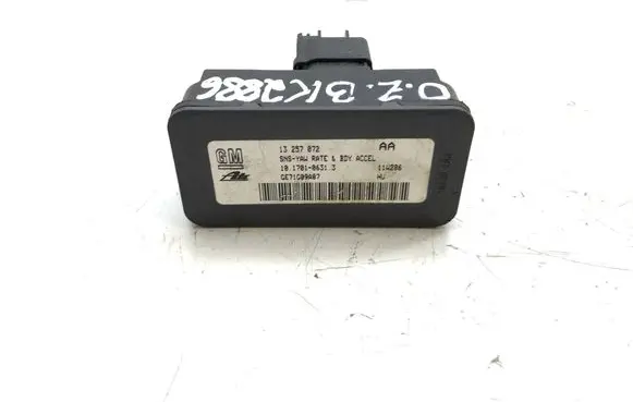 Opel Zafira B ESP acceleration yaw rate sensor 13257072 k2886