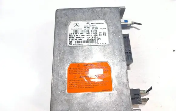 Mercedes-Benz E W211 Phone control unit/module A2218708726 LE00018079 A2214460259