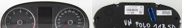 Volkswagen Polo V 6R Speedometer (instrument cluster) 3244304 6R0920860D
