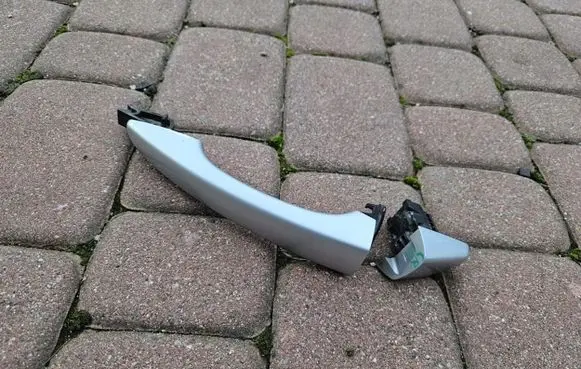 Opel Crossland X Rear door exterior handle 11TYS