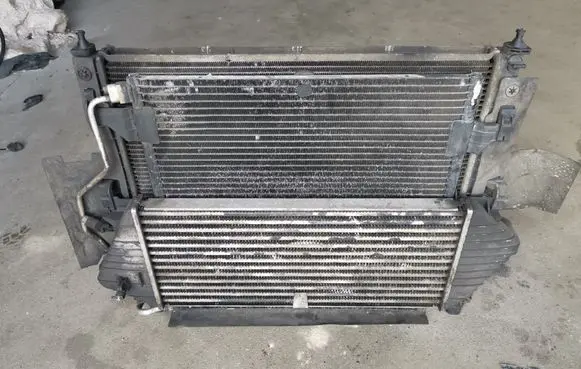 Mercedes-Benz ML W163 Radiator set 