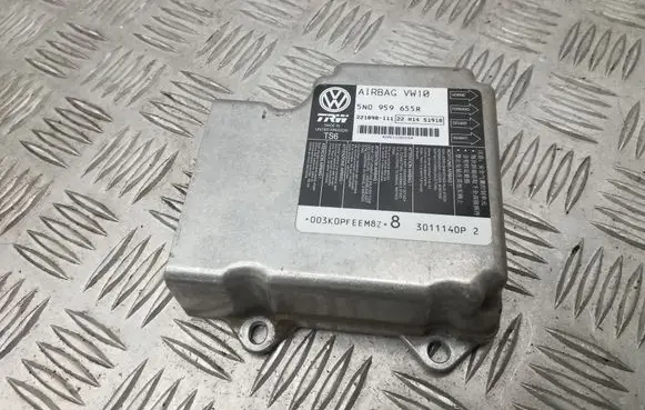 Volkswagen PASSAT B7 Airbag control unit/module 5N0959655R