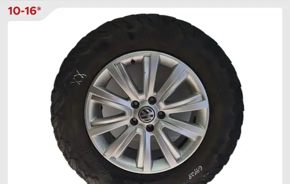 Volkswagen Amarok R18 alloy rim 2H0601025B