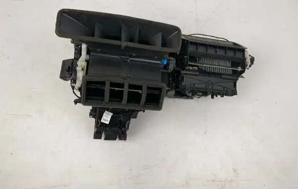 Interior heater climate box assembly