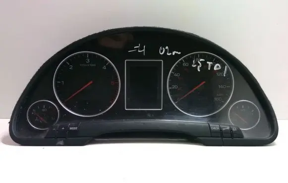 Audi A4 S4 B6 8E 8H Speedometer (instrument cluster) 1036901830 8E0920950C