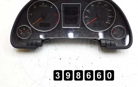 Audi A4 S4 B7 8E 8H Speedometer (instrument cluster) 8e0920951e