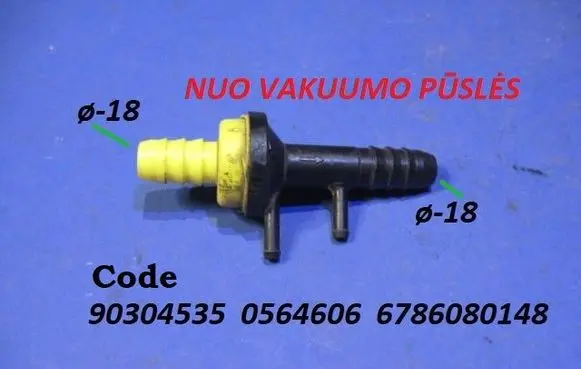 Audi 80 90 B3 Vacuum line/pipe/hose 90304535 0564606