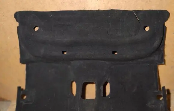 Fiat 500X Rear floor carpet liner 07356315940