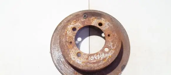 Mitsubishi Galant Rear brake disc neventiliuojamas