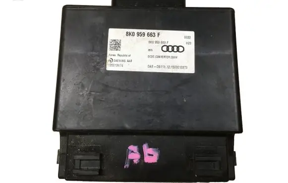 Audi A6 C7 Voltage converter/converter module 8K0959663F 120012874
