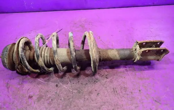 Dacia Logan I Front shock absorber with coil spring 