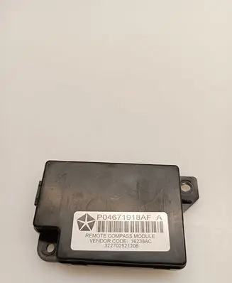 Chrysler Grand Voyager V GPS navigation control unit/module P04671918AF 16238AC 322702521206