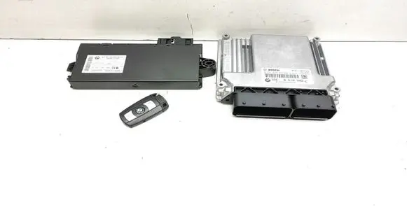 Engine ECU kit and lock set