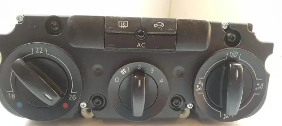 Volkswagen PASSAT B6 Climate control unit 537011CF 74730960
