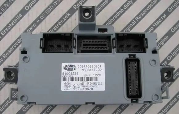 Lancia Delta III Central body control module 51908284 503440830201 K4SC1N79L