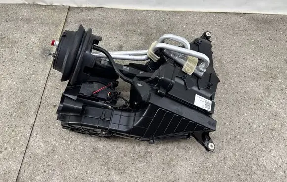Interior heater climate box assembly