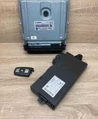 BMW 3 E90 E91 Engine ECU kit and lock set 8512292 9226238