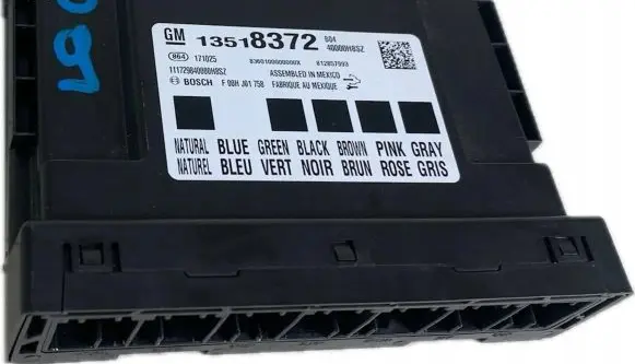 Chevrolet Camaro Other control units/modules 13518372