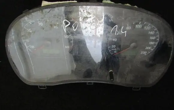 Volkswagen Polo Speedometer (instrument cluster) 6q0920820 27090200217