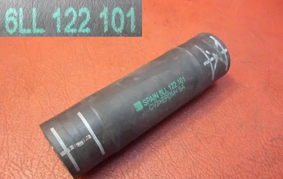 Seat Ibiza III (6L) Engine coolant pipe/hose 6LL122101