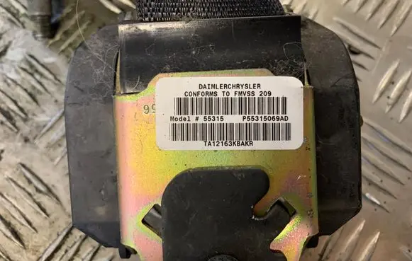 Jeep Grand Cherokee (WJ) Front seatbelt 601550100D