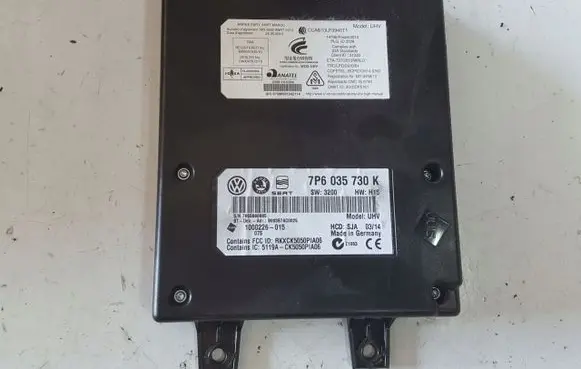 Skoda Rapid (NH) Bluetooth control unit module 7P6035730K