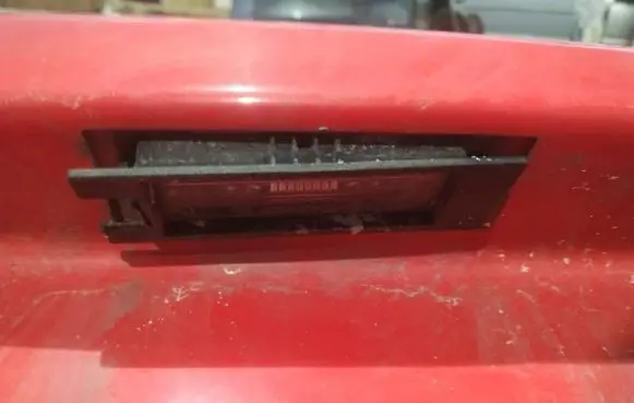 Opel Corsa D Number plate light 