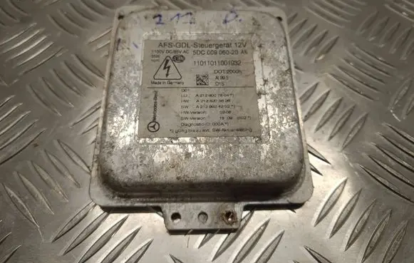 Mercedes-Benz E W212 Xenon control unit/module A2129007804 5DC00906020 A2128205626
