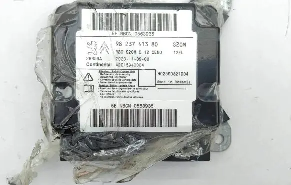 Peugeot 2008 II Airbag control unit/module 9823741380 H025S0821D04 2020110900