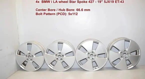 BMW i3 R19 alloy rim 6852053 36116852053