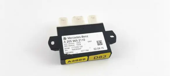 Tailgate/trunk control unit/module