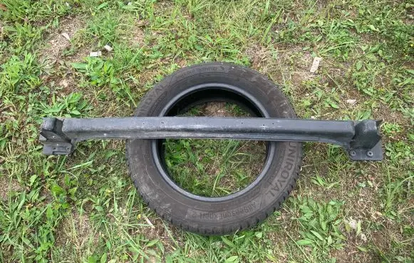 Peugeot 407 Rear beam 9658665480 01009S05